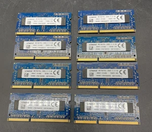 KINGSTON 32GB 8X4GB DDR3 2RX8 1600MHz PC3L-12800S 204pin Laptop Memory RAM - Picture 1 of 1