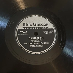 Frank Messina And The Mavericks “Caribbean” MacGregor 78RPM Record - Picture 1 of 2