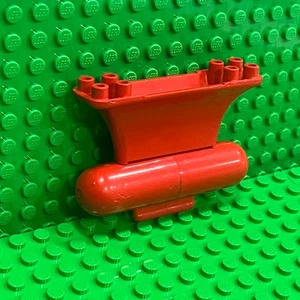 LEGO Red Boat Keel Weighted Brick 8 x 2 x 4 Vintage Ship x149 - Picture 1 of 3