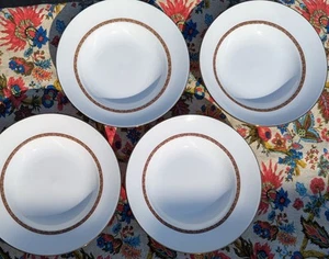 Lenox Mosaico D’Italia Fruttifero Soup Pasta Salad Rimmed (4) Bowls USA Pristine - Picture 1 of 11