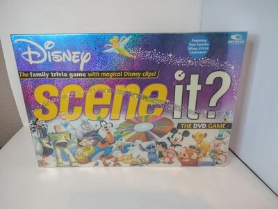 Disney Pixar Scene It? Family Trivia DVD Game by Mattel 2004 New Sealed - Image 1 of 3