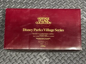 DEPT 56 Disney Parks Village Mickey’s Christmas Carol Porzellan 5350-3 Neu in OVP - Bild 1 von 5