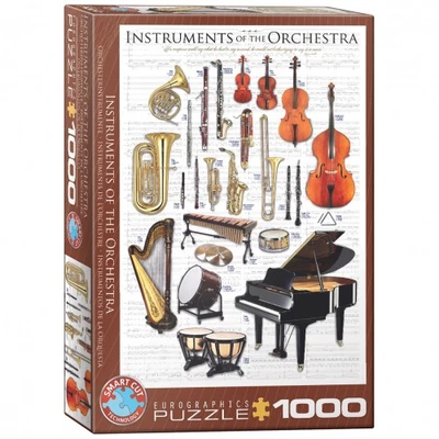 Puzzle - Instruments Of The Symphony Orchestra - 1000 Pieces - Image 1 of 3