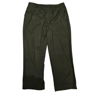 Lauren Ralph Lauren Olivgrüne Wollhose Hose In 20W Neu mit Etikett - Bild 1 von 12