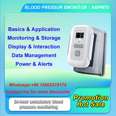 ABPM70 Monitor BP Ambulatoriale + Software Holter BP non invasivo 24h - Immagine 1 di 4