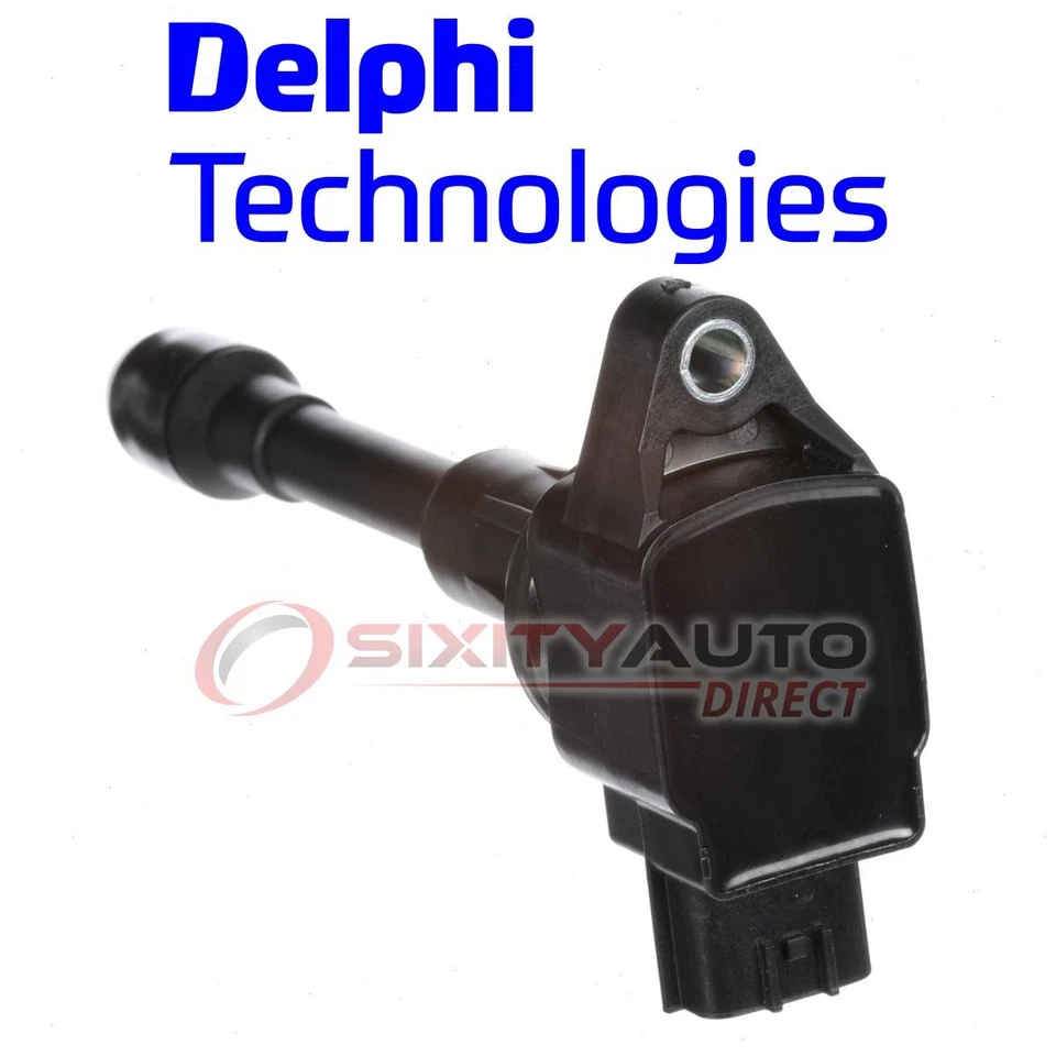 Delphi Ignition Coil for 2014-2019 Nissan Versa Note 1.6L L4 Wire Boot Spark ij Foto 1 de 4