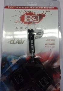 New B3 Archery The Claw Buckle Strap Release Aid w/ Swivel Stem Connector- Black - Picture 1 of 2