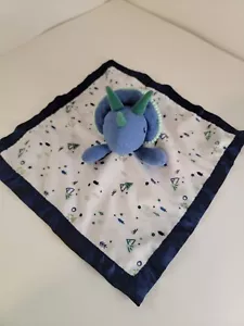 Coperta di sicurezza dinosauro dinosauro dinosauro triceratopo blu Cloud Island Lovie Lovey Nunu - Foto 1 di 6