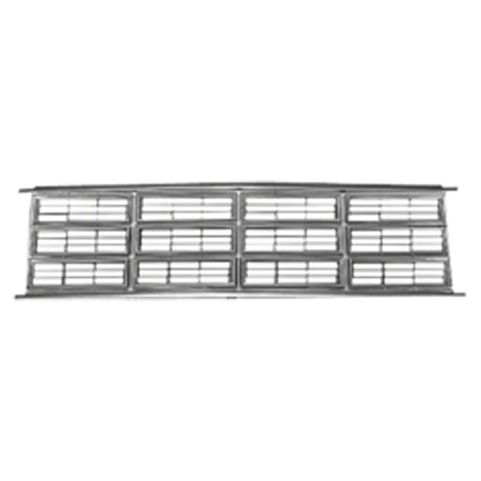 FRONT GRILLE; CHROME; MADE OF PLASTIC Foto 1 de 1