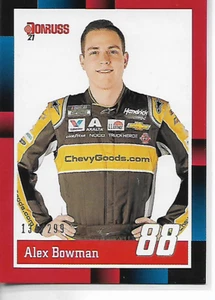 2021 Donruss Alex Bowman Retro 1988 Red Parallel Card #131 134/299 - Bild 1 von 1