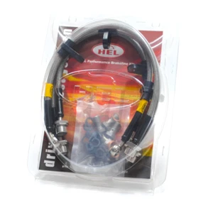 HEL STAHLFLEX BREMSLEITUNGEN SCHLÄUCHE FÜR TOYOTA STARLET 1.3 EP71 86-90 IMPORT - Bild 1 von 2