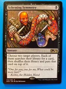 MTG 1x Scheming Symmetry Core Set 2020 M20 Modern Magic the Gathering Card x1 NM - Picture 1 of 1