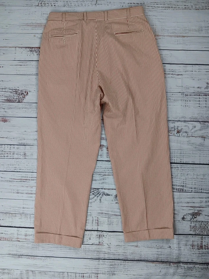 Pantalones Bills Khakis Para Hombre 36 100% Algodón Rayas Rosa Transpirable  Foto 1 de 4