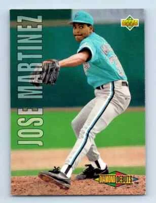 1993 Upper Deck Diamond Debuts Jose Martinez Florida Marlins #506 - Image 1 of 2