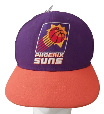 Phoenix Suns Hat Cap Snap Back Purple New Era 9FIFTY NBA Logo Orange Adjustable - Image 1 of 4