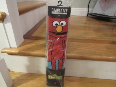 NUEVO EN PAQUETE Calcetines Sesame Street Elmo 360 Personajes Talla 10-13/Hombre 8-12 Foto 1 de 4