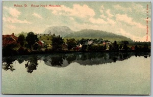 Vintage Milton Vermont VT Pfeilspitze Berg 1910er Ansicht alte Postkarte - Bild 1 von 2