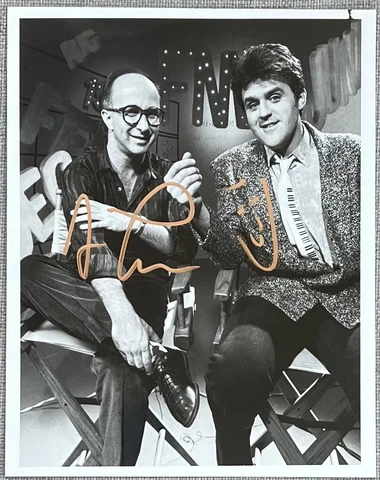 Jay Leno Signed In Person 7x9 B&W Promo Press Photo - Authentic, RARE Cover