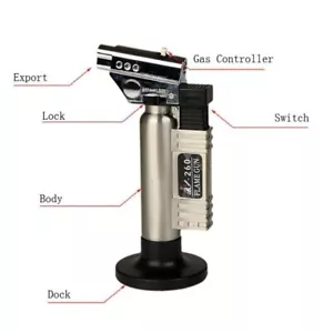 Micro Torch 260 Jet Hand Butane Hot-Jet Flame Lighter Soldering Kitchen Cooking - Picture 1 of 10