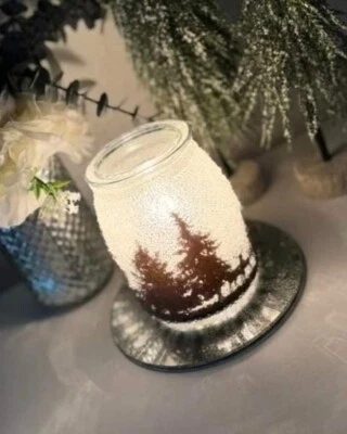 Calentador Scentsy Frosted Night tamaño completo Scentsy nuevo en caja Foto 1 de 4