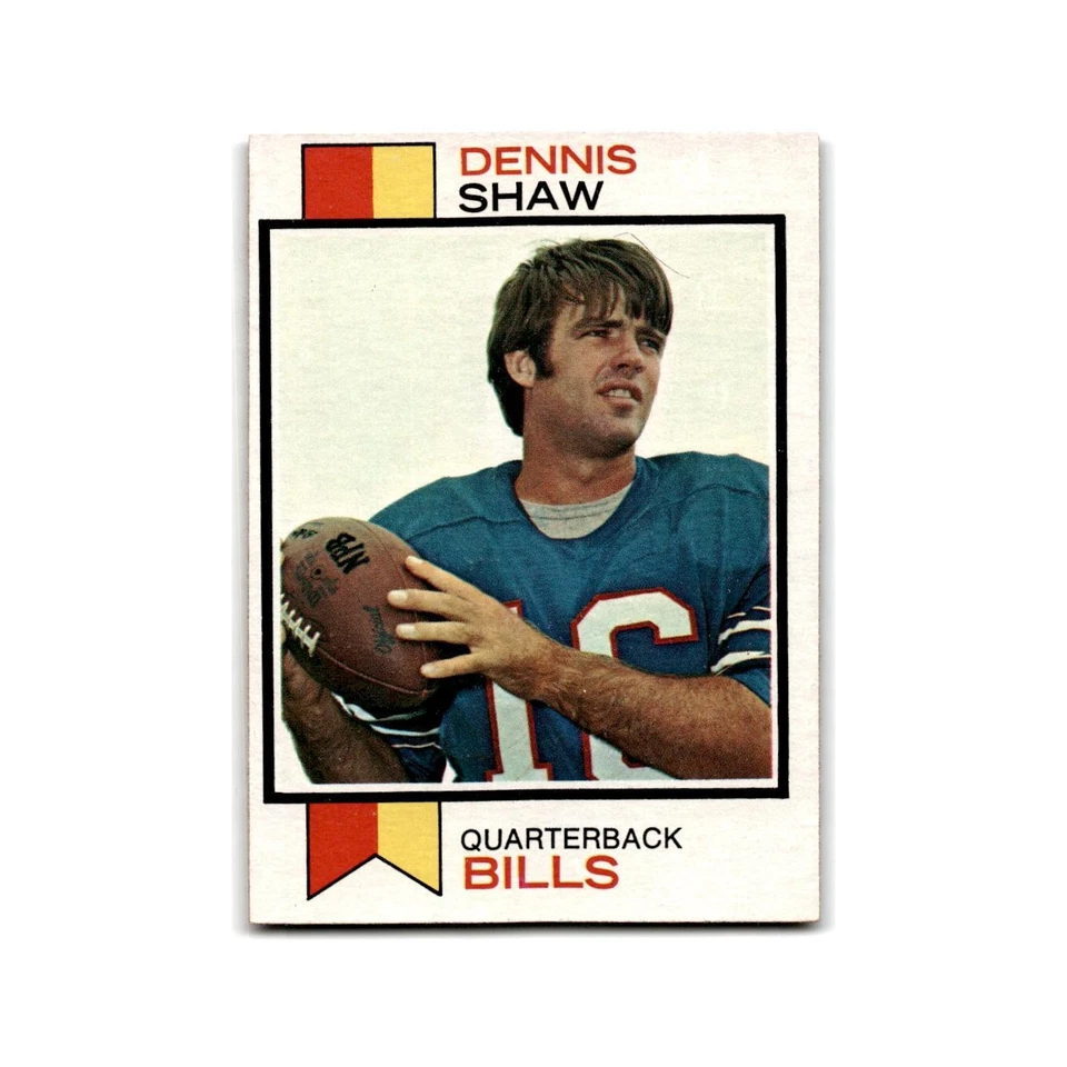 1973 Topps Dennis Shaw Bills #525 - Image 1 of 3