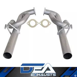 2.5" Rear Exhaust Tailpipes - J Pipes For VE VF Holden V6 V8 Sedan And Wagon - Picture 1 of 5