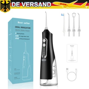 Munddusche Kabellos Zahnreinigung Elektrisch Wasser Flosser 4Modi Oral Irrigator - Bild 1 von 10