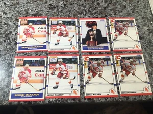 (8)Sergei Makarov - 1990-91 Score - (3)#71, (2) #329, (2) #350, & #362 ROOKIE - Picture 1 of 2