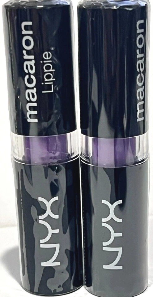 Lápiz labial NYX MACARON LIPPIE MALS05 VIOLETA PAQUETE DE 2 Foto 1 de 1