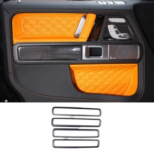 Matte Carbon Car Inner Door Handle Cover Decorate Trim For Benz G W463 2019-2020 - Bild 1 von 10