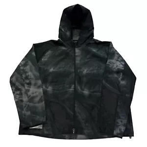 NIKE STORM-FIT GIACCA A VENTO NERA RUNNING DIVISION CON CAPPUCCIO XL ATLETICA H13 - Foto 1 di 5