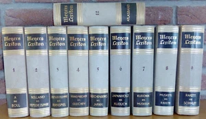 Braune (Nazi-) Meyers Lexikon 8. Auflage 1936-42 +Atlas 10 Bd. Vollständig - Bild 1 von 21