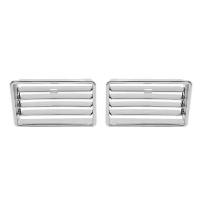 Ventilaciones de salida de aire inferiores cromadas aptas para Honda Goldwing 1800 GL1800 2001-2010 2009 Foto 1 de 4