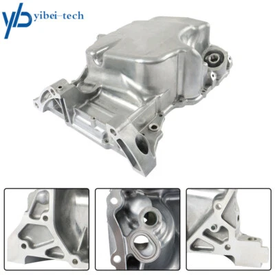 Engine Oil Pan Aluminum 112005A2A00 For 2013-2018 Honda Accord Acura TLX 2.4L L4 - Image 1 of 4