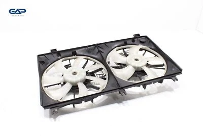 2014-2024 LEXUS IS300 IS250 IS350 RADIATOR COOLING DUAL FAN MOTOR W/ SHROUD OEM - Image 1 of 4