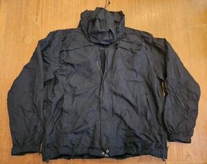 5.11 Tactical Men’s Lightweight Tac-Dry Rain Shell Jacket 48098 XL Black - Picture 1 of 10