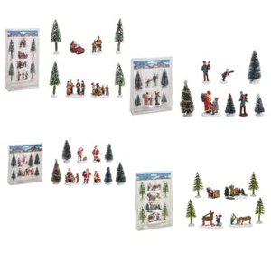 Casa Delle Luci G.Wurm Accessori Miniature Natalizie Set Da 8 A 10 Pezzi - Picture 1 of 5