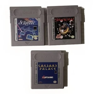 Nintendo Game boy Caesar’s Palace Scrabble & Shanghai Authentic Tested - Picture 1 of 10