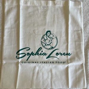 Sophia Loren Tote Bag Canvas New Rare Italy - Picture 1 of 6