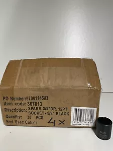 Halfords Advanced Mechanics Tool Joblot Imperial 5/8" 3/8 inch Sockets 30 pcs - Picture 1 of 1