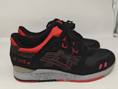Asics Gel Lyte 3 III Cavier Negro Infrarrojo HN538 9190 Talla 9 EE. UU. Foto 1 de 4
