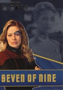 Star Trek: Picard Seasons 2&3 Then and Now Card TN9 Seven of Nine - Picture 1 of 2