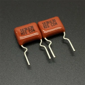 10/100PCS CBB NISSEI MMXF 103K 630V 0.01uF 10nF P7.5 Metallized Film Capacitor - Picture 1 of 2