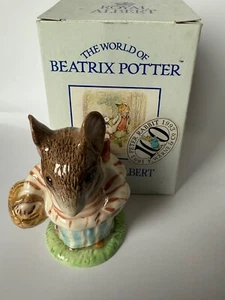 Figura Royal Albert Beatrix Potter señora Tittlemouse BP6a caja original #PR37 - Imagen 1 de 6