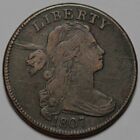 1807 Draped Bust Large Cent - Comet Variety - Us 1c Copper Penny Coin - L44