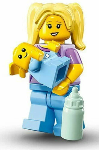 LEGO 71013 Series 16 Minifigure - Babysitter - New and Mint NEW FACTORY SEALED  - Image 1 of 1