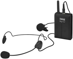 TXS-814SX Mikrofonsender Kopfbügel- und Krawattenmikrofon 3 ,5-mm-Klinkenstecker