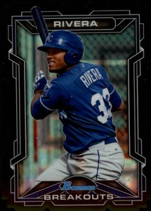 2013 Bowman Draft Scout Breakouts Die-Cuts X-Fractors Card #AR Alexis Rivera /99