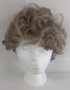 Vintage 70’s 100% Dynel Wig Hairpiece Short - Picture 1 of 8