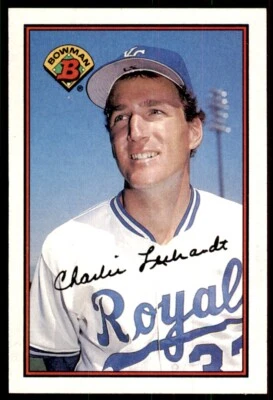 1989 Bowman Baseball Card  Charlie Leibrandt Kansas City Royals #116 - Image 1 of 2